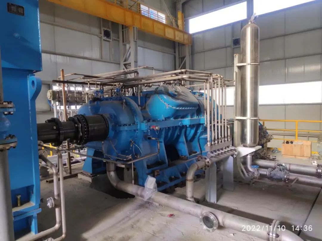 開山資訊 | 應(yīng)用于氫冶金領(lǐng)域的中國最大工藝螺桿壓縮機投產(chǎn)(圖2)