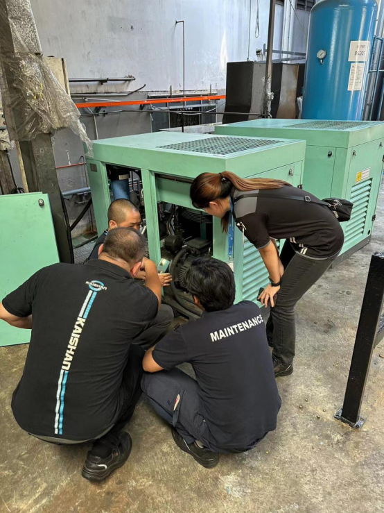 開山集團正力精工展開海外巡檢及培訓(圖3) 開山集團正力精工展開海外巡檢及培訓(圖3)