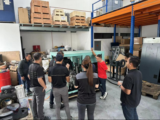 開山集團正力精工展開海外巡檢及培訓(圖1) 開山集團正力精工展開海外巡檢及培訓(圖1)