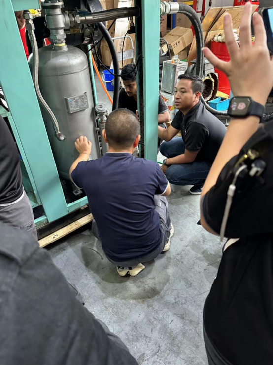 開山集團正力精工展開海外巡檢及培訓(圖6) 開山集團正力精工展開海外巡檢及培訓(圖6)